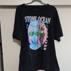 Jolyne Kuhuj Jojo Stone Bizare Adventure Stone Ocean Graphic T-Shirt